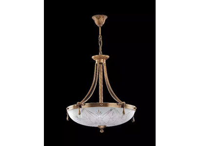 Lamp Ceiling lamp Luster Ceiling Light Chandelier Glass Gray Gold