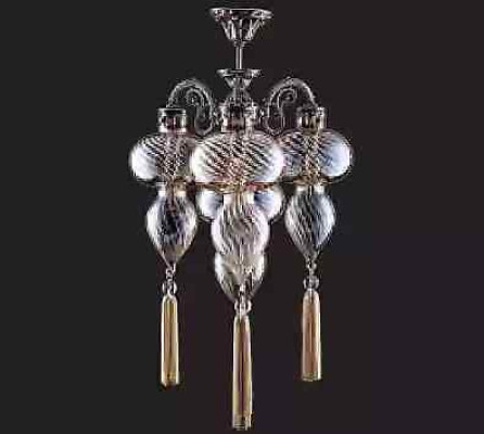 Lamps Ceiling Light Chandelier Chandelier Ceiling lamp Glass Silver new