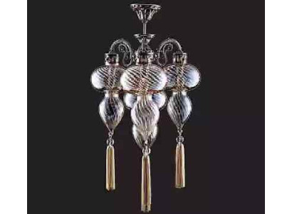 Lamps Ceiling Light Chandelier Chandelier Ceiling lamp Glass Silver new