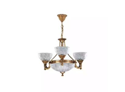 Ceiling lamp Chandelier Ceiling Light Lamp Chandelier Glass Gray Gold
