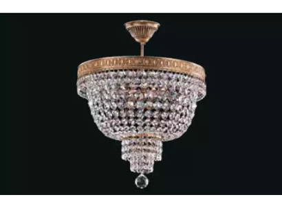 Ceiling chandelier Luxury Gold Chandelier Ceiling lamp Luster Crystal Art