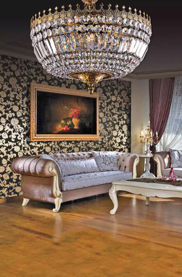 Light fixture ceiling chandelier luxury gold chandelier ceiling lamp chandelier crystal art