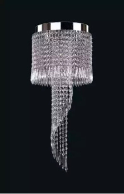 Chandelier Pendant Lamp Chrome Living room Lamp Light fixture 30x70