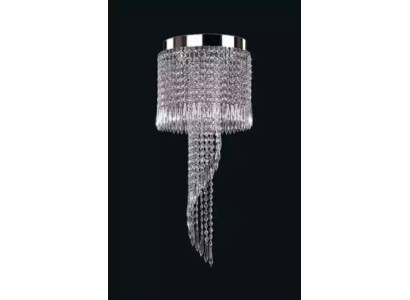 Chandelier Pendant Lamp Chrome Living room Lamp Light fixture 30x70