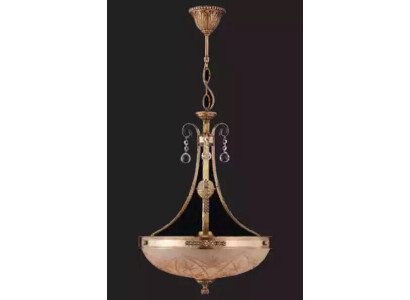 Chandelier Ceiling lamp Chandelier Ceiling Light Lamp Glass Gold Brown