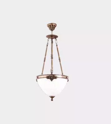 Lamp Ceiling lamp Chandelier Chandelier Glass Art White