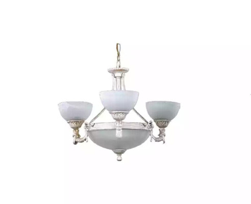 Chandelier Ceiling Light Luster Modern Ceiling lamp White Glass Lamps