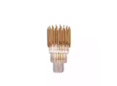 Chandelier gold hanging lamp Crystal Luster Lamp Light fixture new Living room