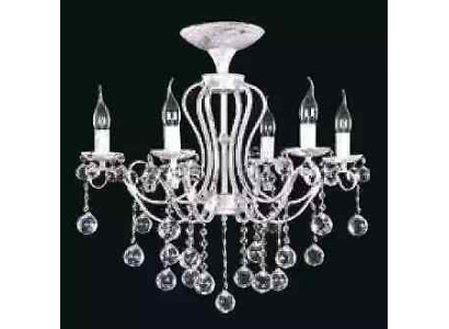 Luster Crystal Ceiling Light Chandelier Ceiling lamp Lamps White