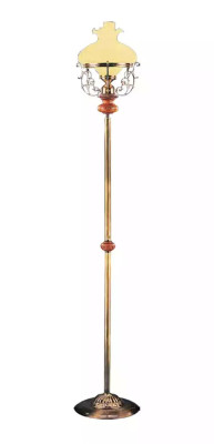 Floor lamp floor lamp stand luxury lights lamp lamp gold glass 185 cm