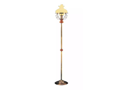 Floor lamp floor lamp stand luxury lights lamp lamp gold glass 185 cm