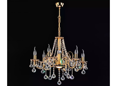 Golden Crown Chandelier Crystal Chandelier Light Pendant Lamp Ceiling Chandelier