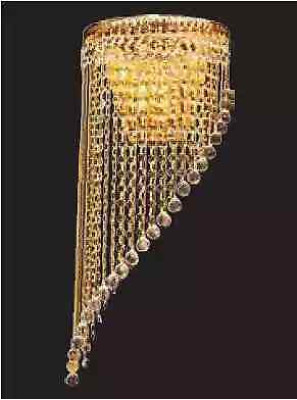 Luxury Golden Crown Chandelier Ceiling Lamps Hanging Lamp Shade Hanging Chandelier Light