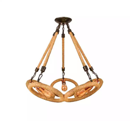 Ceiling chandelier chandelier Chandelier Ceiling lamp Lamp Glass Brown Modern