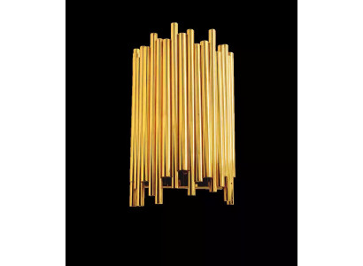 Wall sconce beautiful style modern living room metal base new gold