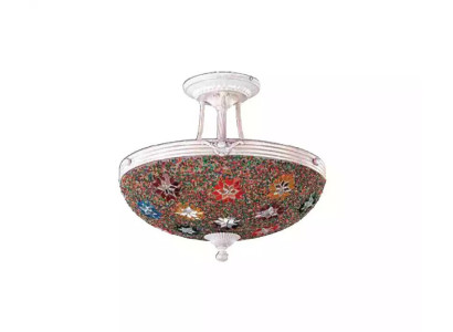Chandelier Chandelier Ceiling lamp Lamps Glass Multicolored