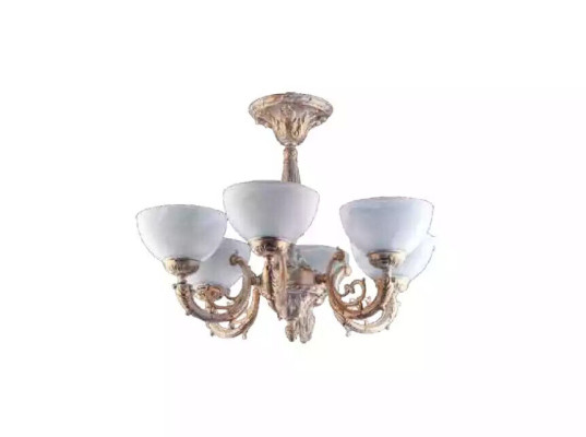 corner lamp chandelier ceiling light chandelier lamp glass beige item