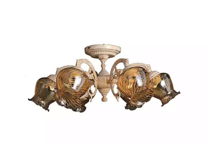 Ceiling lamp Chandelier Chandelier Chandelier Lamps Glass Beige Art