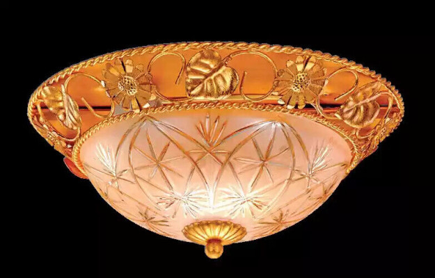 Chandelier Chandelier Ceiling lamp Gold Glass Lamps Metal