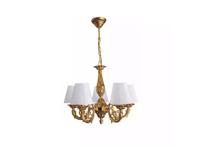 Chandelier Chandelier Ceiling lamp Lamps Zinc Gold Art