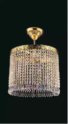 Ceiling lamp Chandelier Chandelier Gold Luster Crystal Lamp