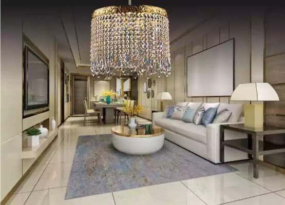Ceiling chandelier Chandelier Gold Ceiling lamp Luster Crystal Lamp