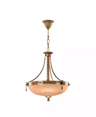 Chandelier Ceiling lamp Chandelier Ceiling Light Lamp Glass Gold Beige