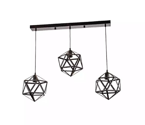 Ceiling lamp modern pendant light luxury black lamp lights living room