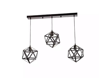 Ceiling lamp modern pendant light luxury black lamp lights living room