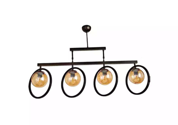 Ceiling lamp in a luxurious style. An eye-catcher for the living room