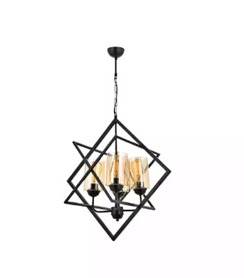 Ceiling lamp pendant light Living room Luxury Indoor area black Luster Light fixture