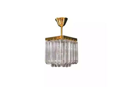 Corner lamp ceiling light luxury gold chandelier chandelier crystal art