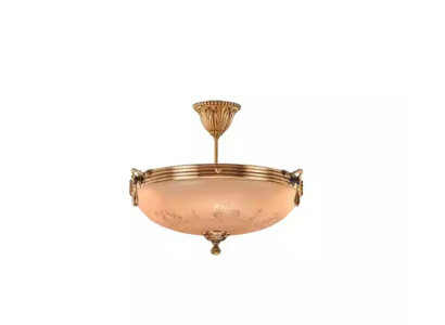 Chandelier Ceiling lamp Chandelier Ceiling Light Lamp Glass Gold Beige