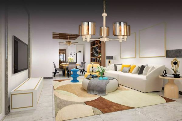 Ceiling lamp Metal modern design Living room hanging lamp Luster Ceiling light