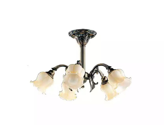 Ceiling light chandelier Chandelier Ceiling lamp Lamps Glass Grai Beige