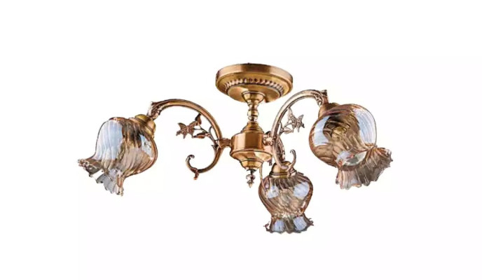 Ceiling lamp ceiling chandelier flowers chandelier chandelier lamp glass
