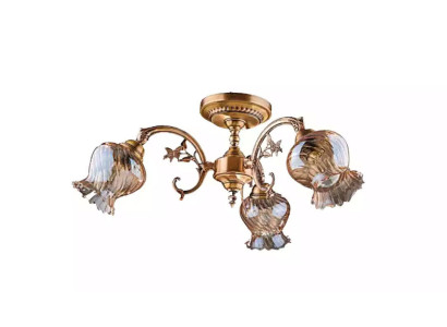 Chandelier Ceiling Light Chandelier Ceiling lamp Lamps Glass Gold Art
