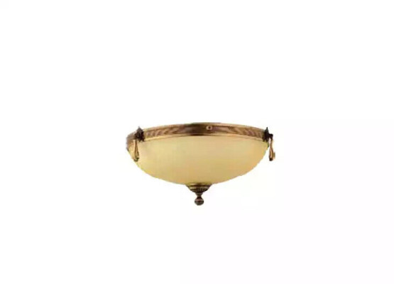 Chandelier Ceiling Light Lamp Ceiling lamp Chandelier Glass Beige Art
