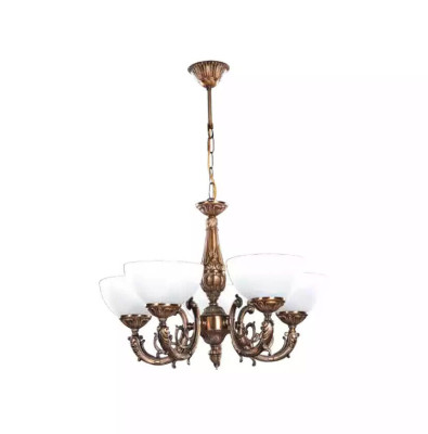 Ceiling lamp chandelier antique chandelier lamp glass gold
