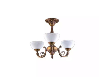 Chandelier Ceiling lamp Luster Ceiling Light Antique Lamp Glass Gold