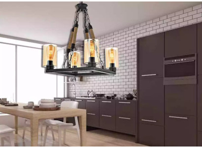 Chandelier Chandelier Ceiling lamp Lamps Glass Black