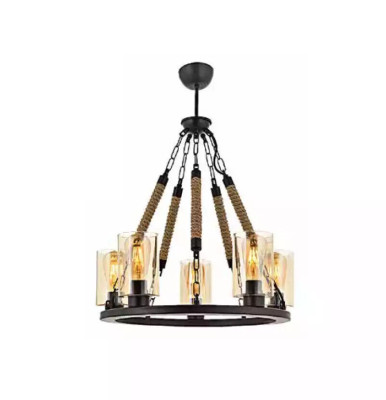 Ceiling light chandelier Chandelier Ceiling lamp Lamps Glass Black