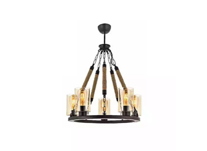 Ceiling light chandelier Chandelier Ceiling lamp Lamps Glass Black