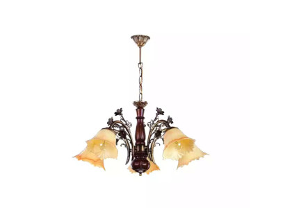 Ceiling lamp flowers ceiling chandelier chandelier chandelier lamp glass beige