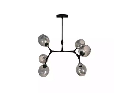 Ceiling lamp Luster Chandelier Ceiling Light Modern Glass Black new