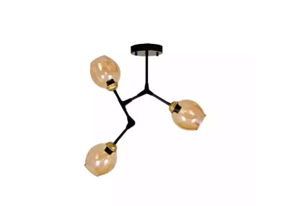 Lamps Luster Chandelier Ceiling lamp Gold Modern Glass