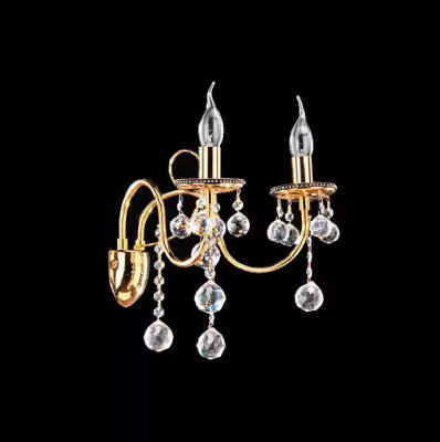 Candelabra hanging lamp wall light chandelier wall lamps crystal gold