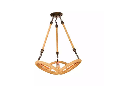 Lamp Ceiling Light Chandelier Chandelier Ceiling lamp Glass Brown Modern