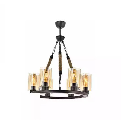 Lamps Ceiling lamp Ceiling light Chandelier Chandelier Glass Black new