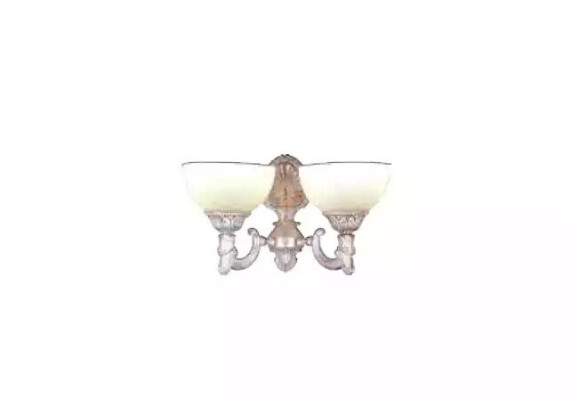 Wall lamp wall lamp wall lights Art Lüster Wall Lamps White Glass